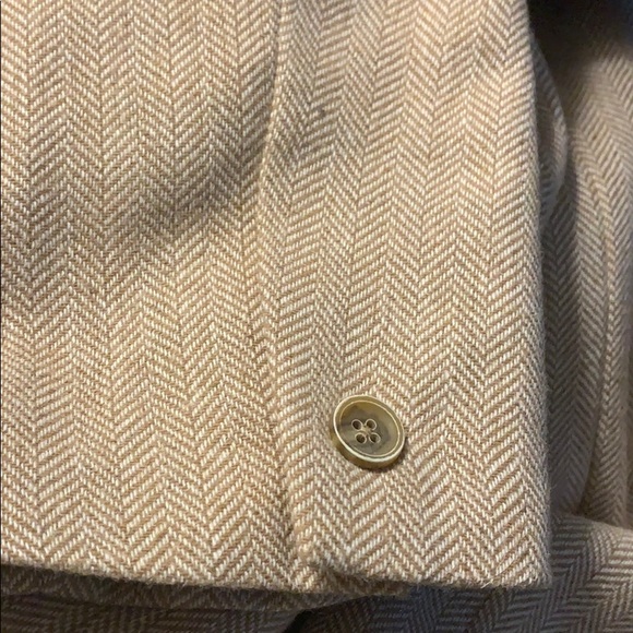 Coldwater Creek Brown Herringbone Blazer, 8P - Picture 8 of 10